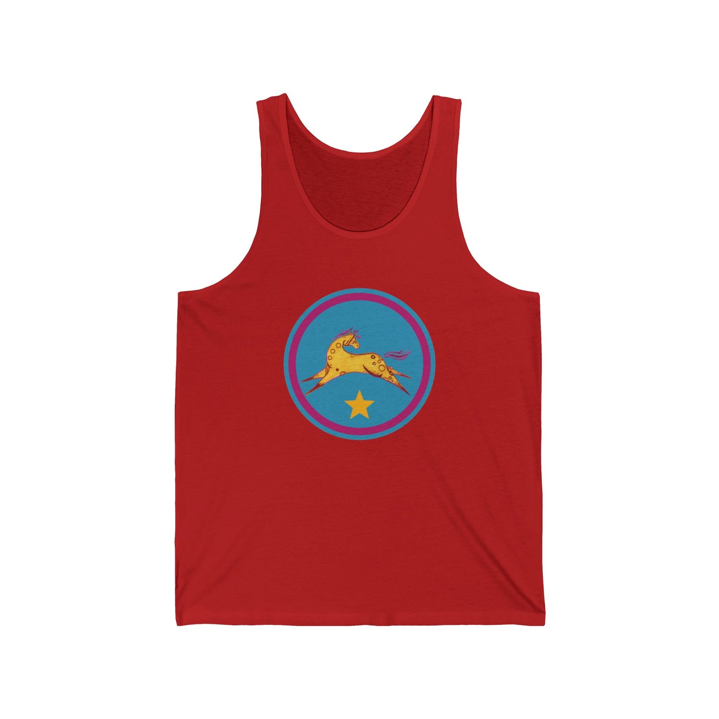 Spotted Horse Jersey Tank