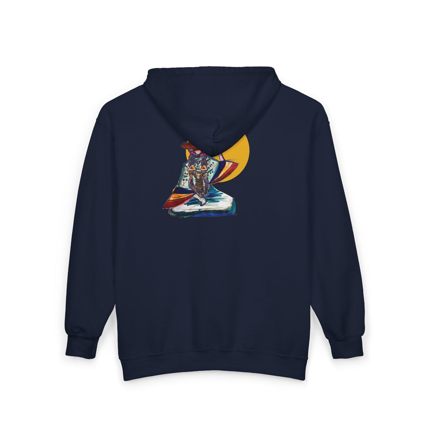 Plainfeather Comfort Zip-Up Hoodie, Unisex Star Print Sweatshirt, Casual Wear, Gift for Her, Cozy Layering, Fall Fashion