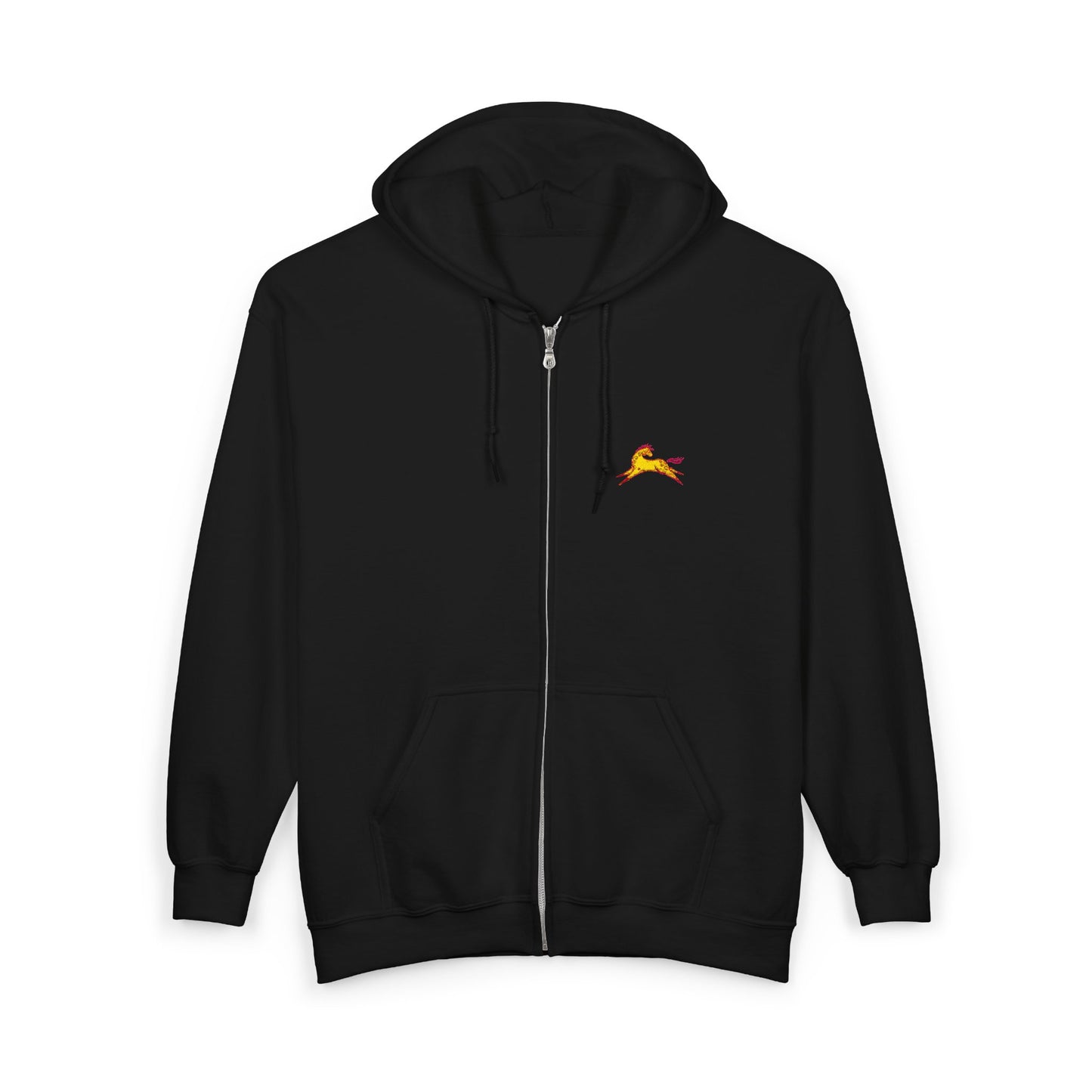 Spotted Horse Embroidered Hoodie