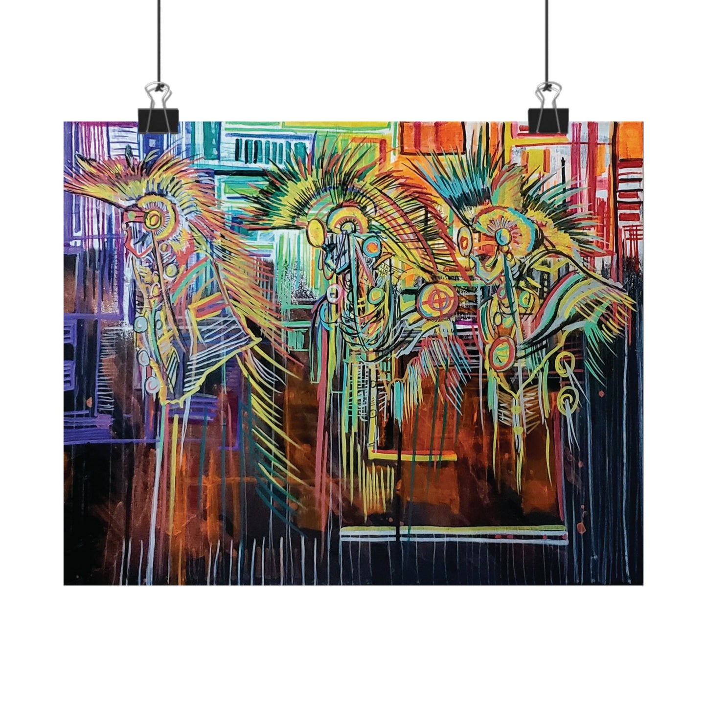 Neon Natives: Come As You Are Horizontal Posters