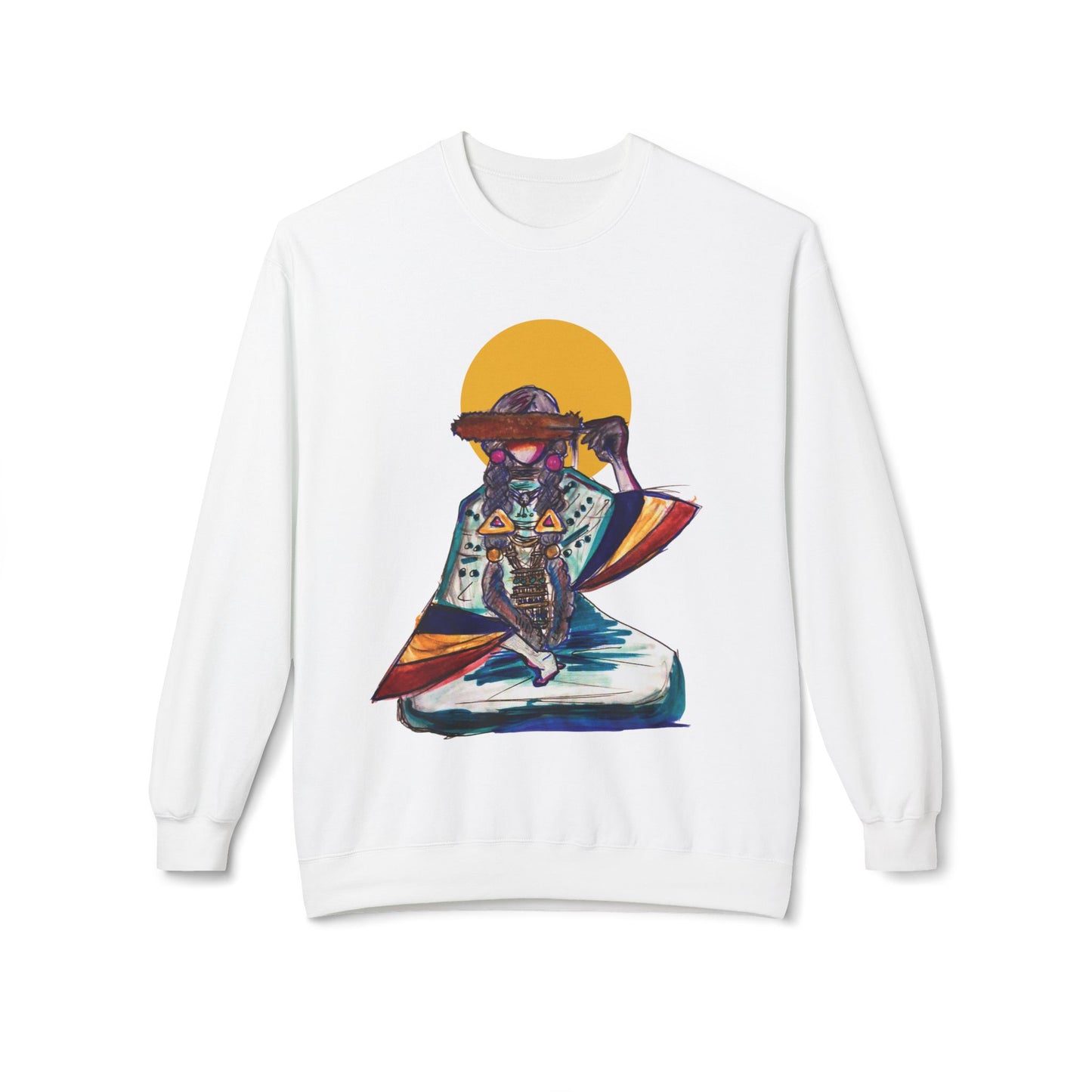 Plainfeather  Fleece Crewneck Sweatshirt | Cozy Gift for Pet Owners, Cute Animal Apparel, Birthday Present, Relaxed Fashion