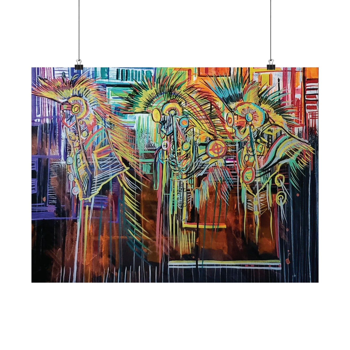 Neon Natives: Come As You Are Horizontal Posters