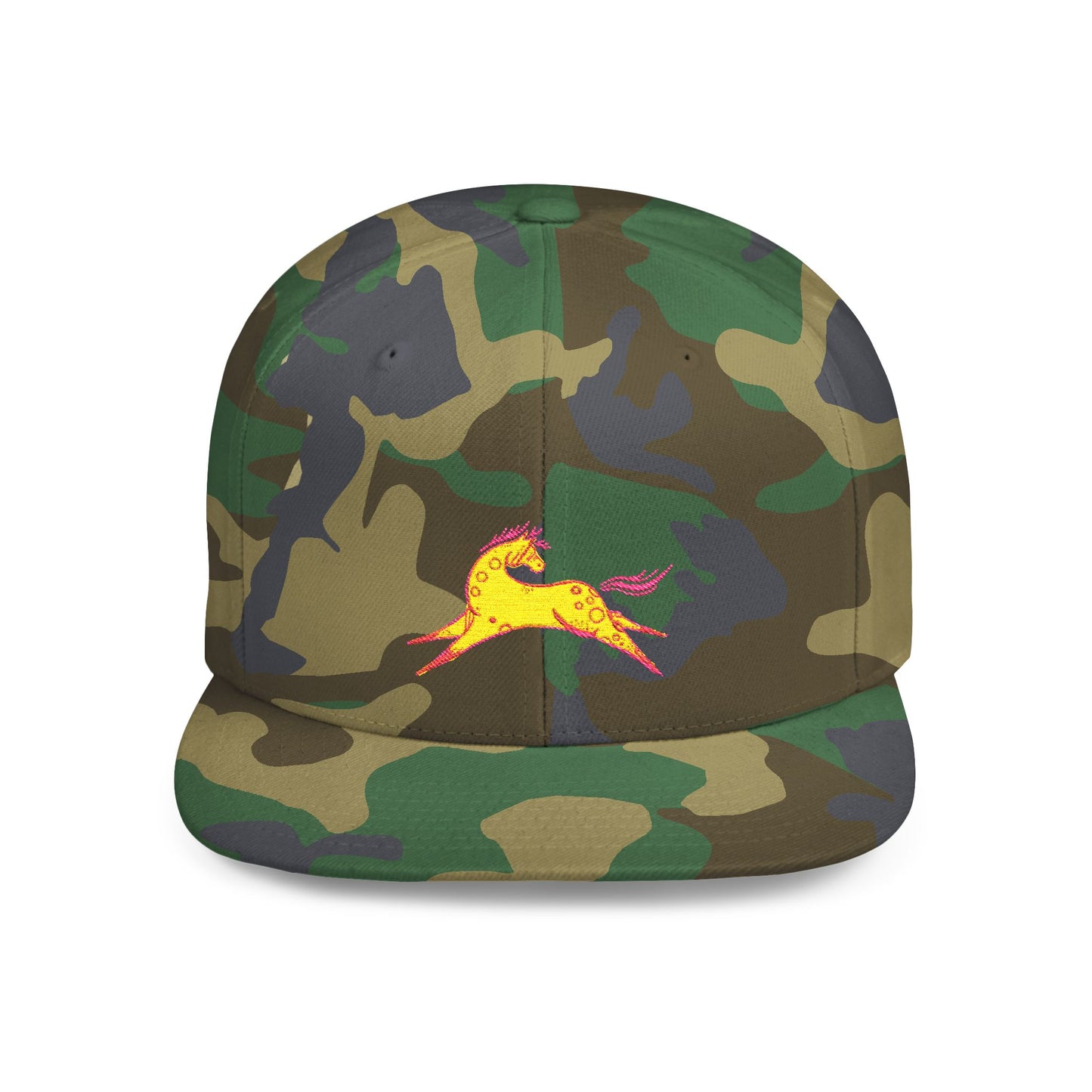 Spotted Horse Embroidered Cap
