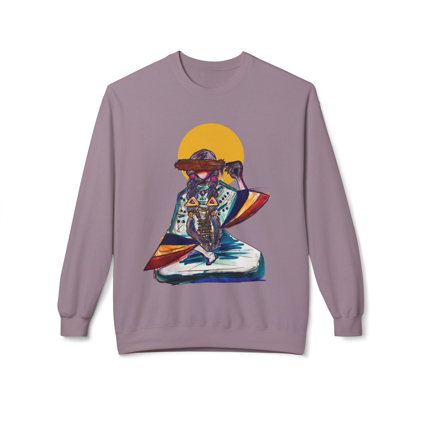 Plainfeather  Fleece Crewneck Sweatshirt | Cozy Gift for Pet Owners, Cute Animal Apparel, Birthday Present, Relaxed Fashion