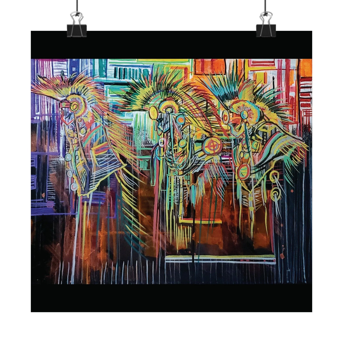 Neon Natives: Come As You Are Horizontal Posters