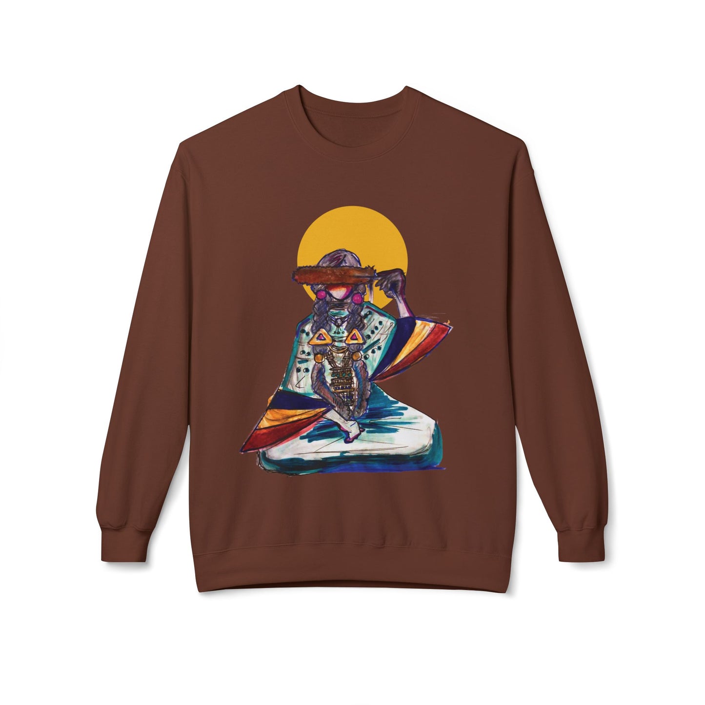 Plainfeather  Fleece Crewneck Sweatshirt | Cozy Gift for Pet Owners, Cute Animal Apparel, Birthday Present, Relaxed Fashion