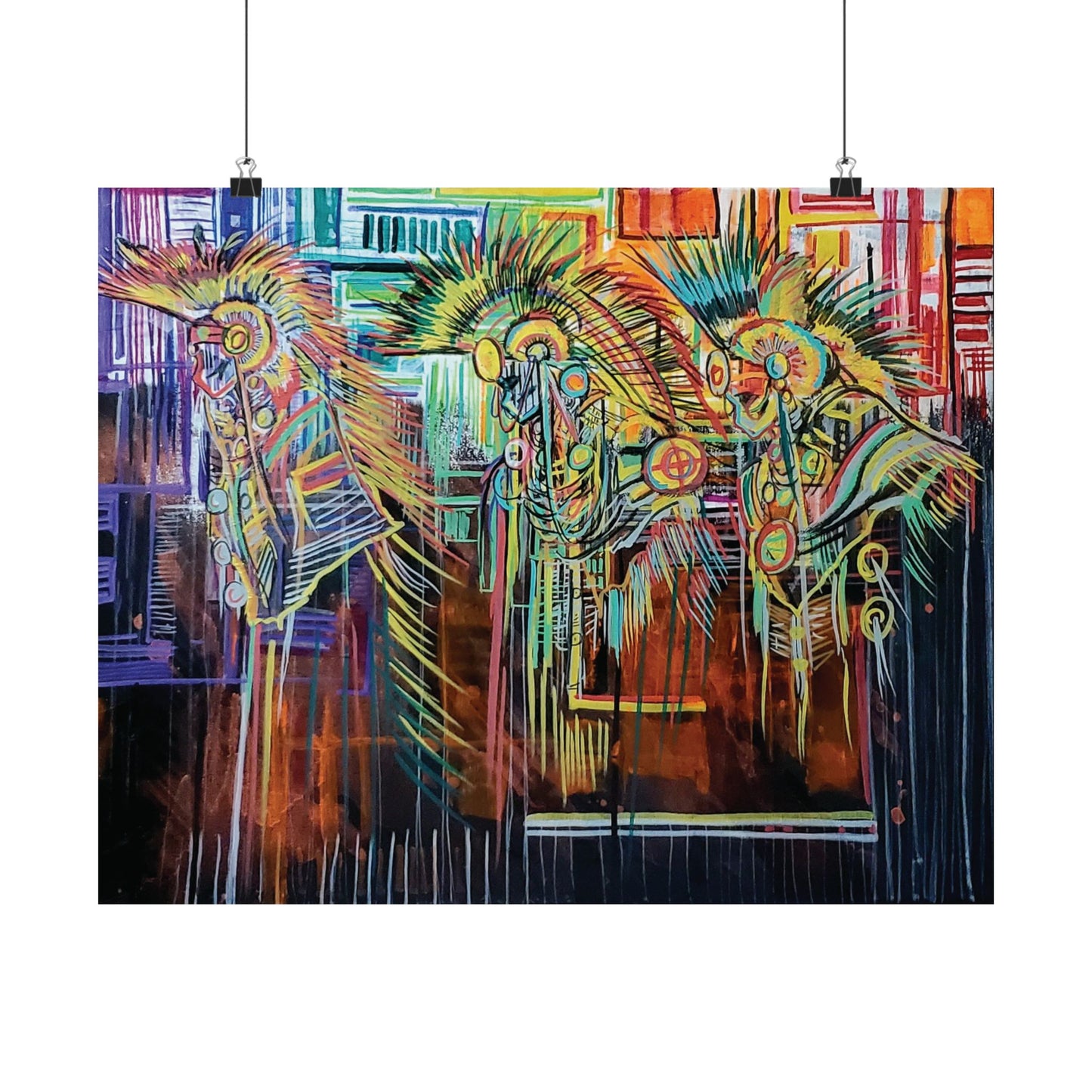 Neon Natives: Come As You Are Horizontal Posters