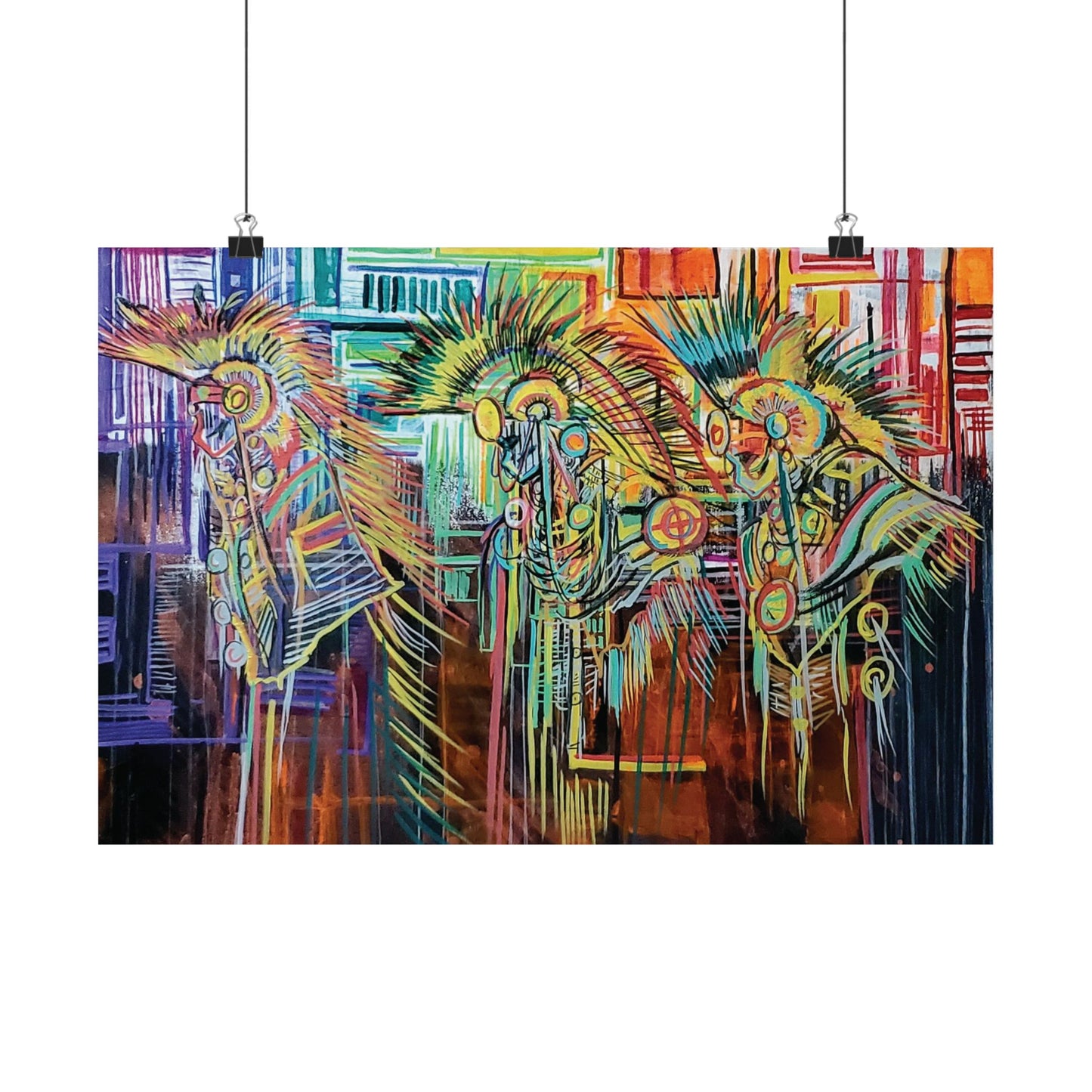 Neon Natives: Come As You Are Horizontal Posters