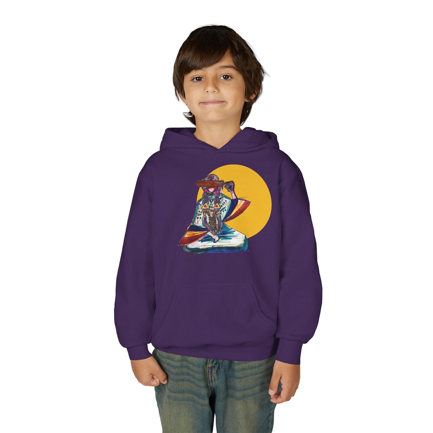 Plainfeather Youth Hoodie - Cozy Sweatshirt for Kids, Perfect for Gift Giving, Outdoor Fun, Casual Occasions, Animal Lovers