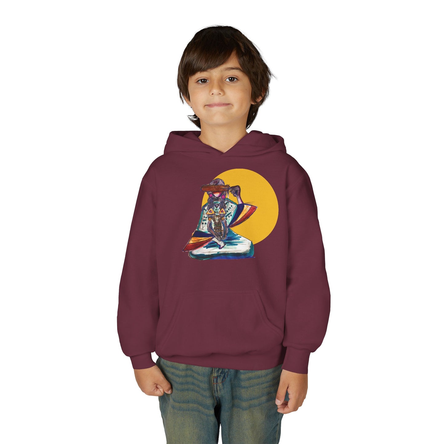 Plainfeather Youth Hoodie - Cozy Sweatshirt for Kids, Perfect for Gift Giving, Outdoor Fun, Casual Occasions, Animal Lovers
