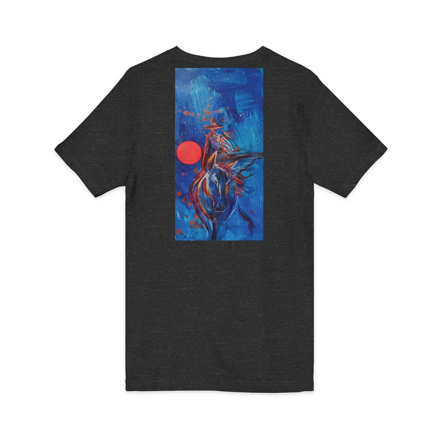 Southern Man Variant V-Neck Tee, Vibrant Graphic Tee, Unique Men's T-Shirt, Trendy Unisex Tee, Colorful Casual Wear, Gift for Art Lovers