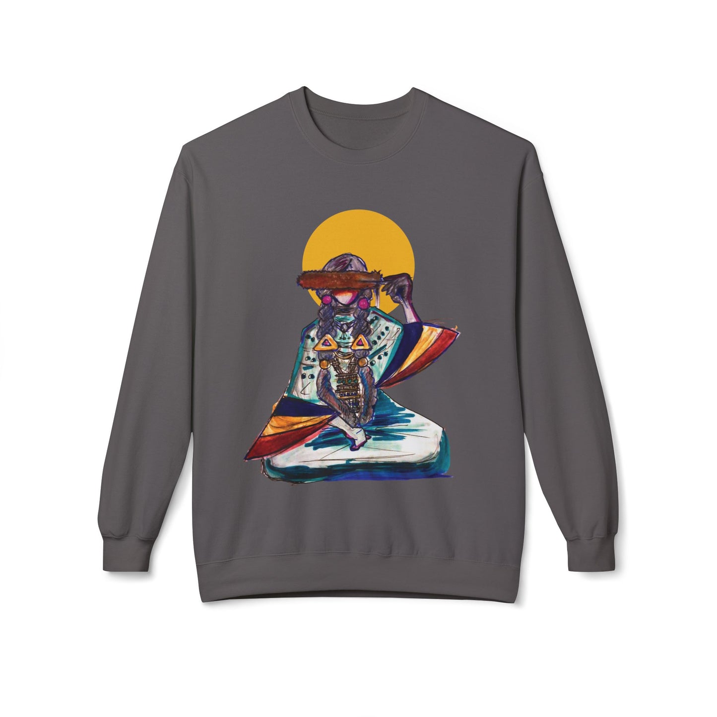 Plainfeather  Fleece Crewneck Sweatshirt | Cozy Gift for Pet Owners, Cute Animal Apparel, Birthday Present, Relaxed Fashion